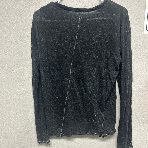 Rag & Bone Dark Gray Wool Blend Long Sleeve Top. Size S - Picture 6 of 8